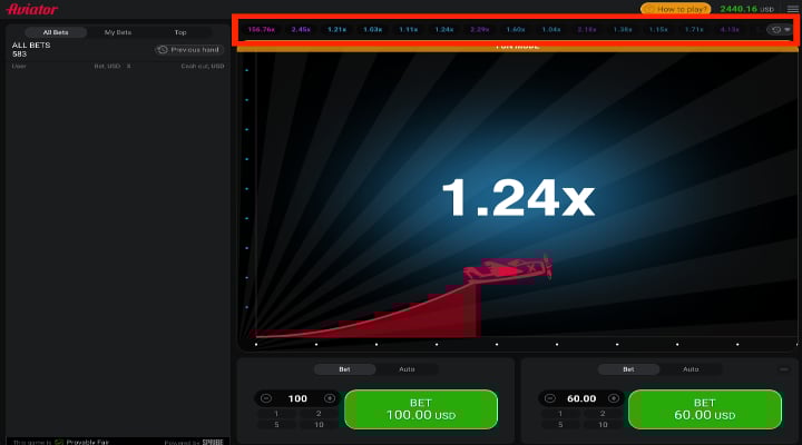 Aviator Screenshot